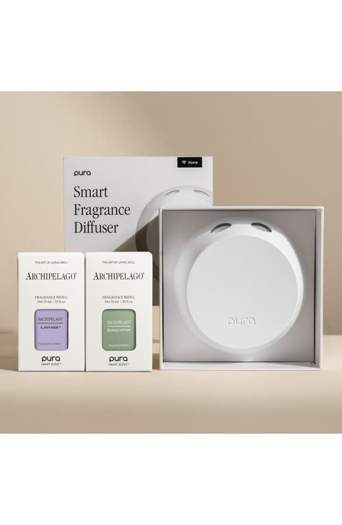 Pura Archipelago Lavande™ & Eucalyptus Smart Diffuser & Fragrance Set