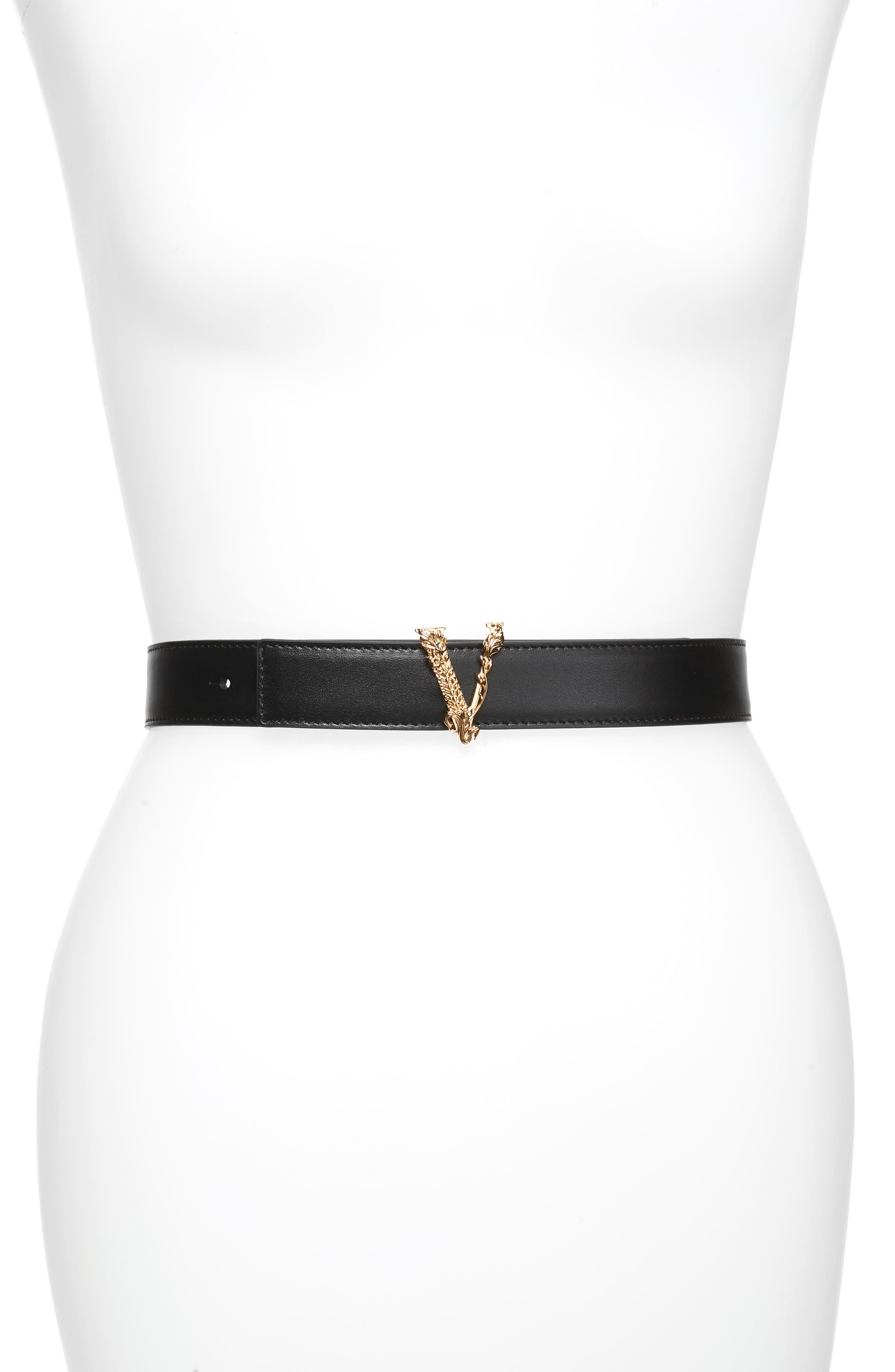 versace belt dress