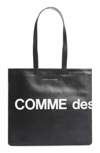 Comme des Garcons Wallets Line B Logo Leather Tote Nordstrom