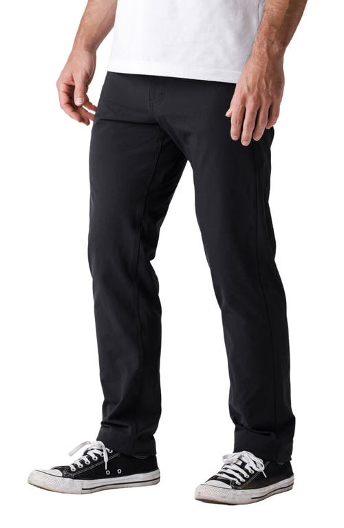 Diversion 30-Inch Water Resistant Travel Pants in Black