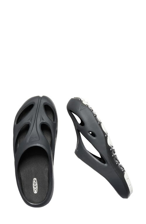 Keen Shanti Slide Sandal In Black/dawn Blue