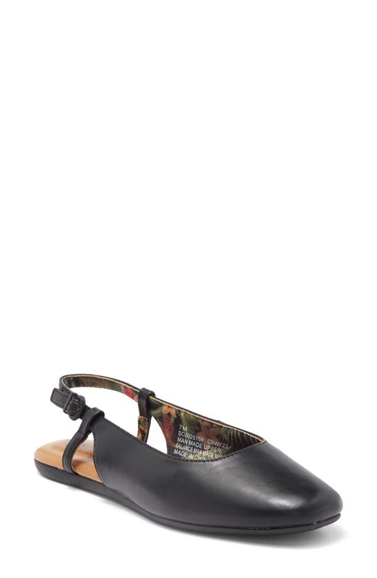 Shop B O C Perri Slingback Flat In Black