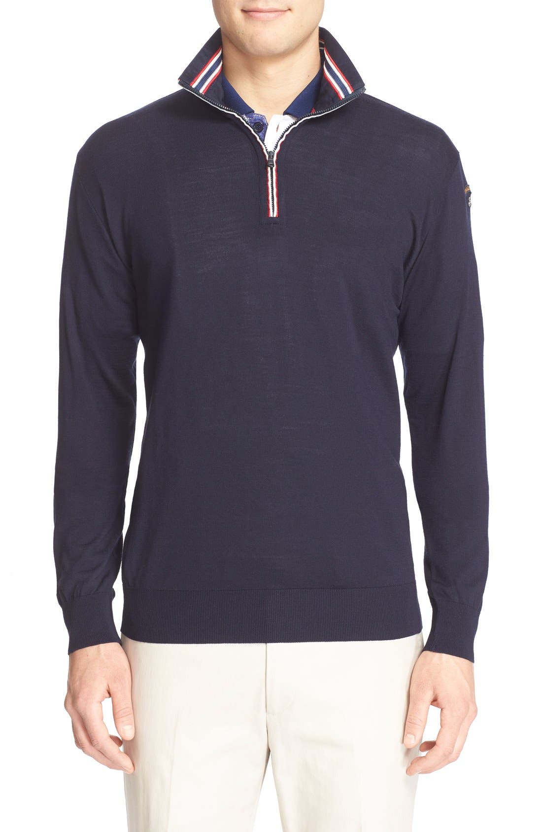 paul and shark marine quarter zip