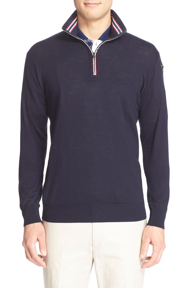 Paul And Shark Quarter Zip Paul & Shark Wool Quarter Zip Sweater | Nordstrom