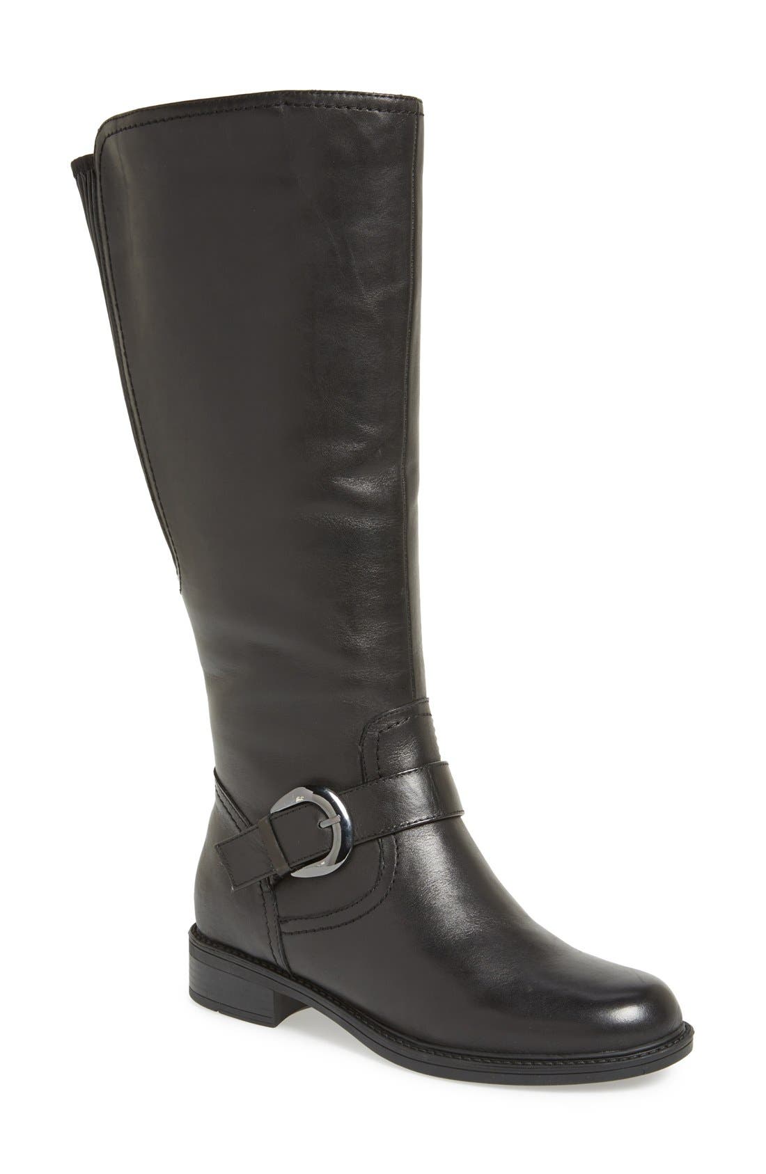 David Tate 'Branson' Tall Riding Boot in Black Cover