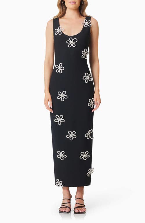 Elliatt Delia Midi Dress In Black