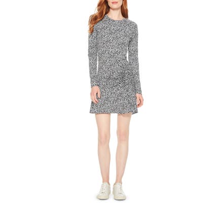 Parker Rhea Long Sleeve Minidress, Grey