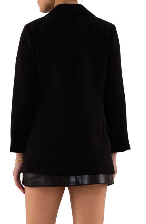 BLU PEPPER BLU PEPPER NOTCH COLLAR BLAZER
