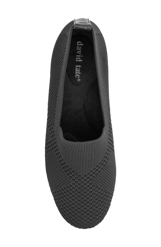 David Tate Bianca Stretch Espadrille Pump In Black