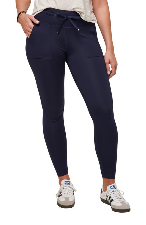 Travismathew Friday Ponte Pocket Leggings In Navy