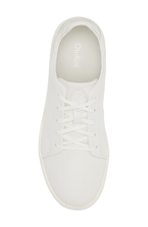 Shop Olukai Pehuea Li 'ili Convertible Sneaker In Bright White/bright White