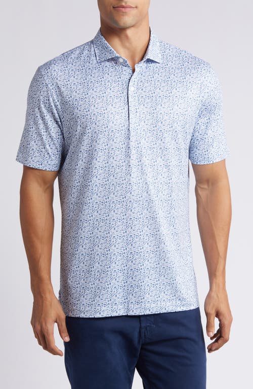 johnnie-O Lynny Doodle Print PREP-FORMANCE Polo Lake at Nordstrom,