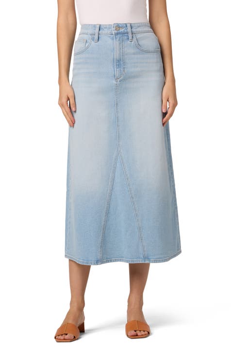 Denim Maxi Skirt