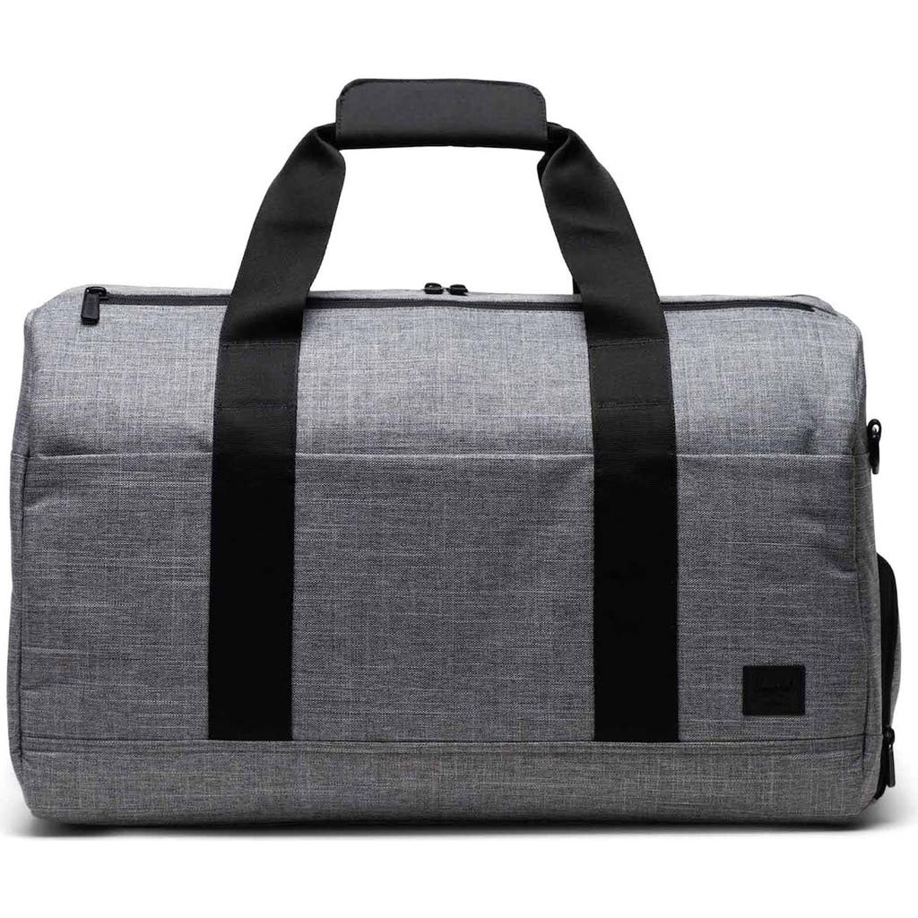 Herschel Supply Co . Duffle Bag In Raven Crosshatch