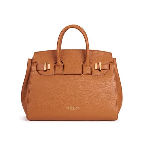 Teddy Blake Gigi Stampatto Gold 11" In Camel Brown
