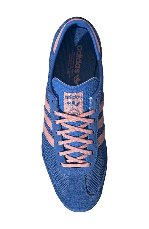 Shop Adidas Originals Adidas Sl 72 Sneaker In Royal/pink/lucid Blue