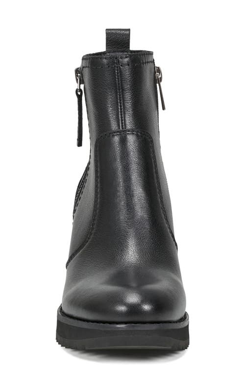 Shop Earth ® Cinto Platform Wedge Bootie In Black Smooth