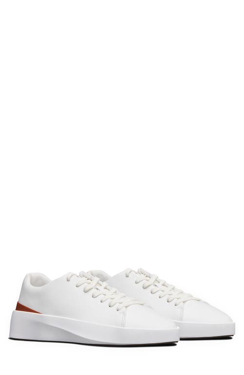 Shop Wolf & Shepherd Cruse Low Top Sneaker In White/brilliant White