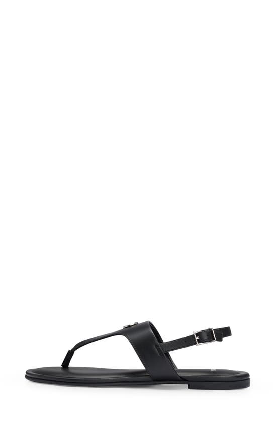 Hugo Boss Millie Slingback Sandal In Black