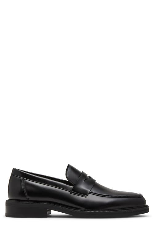Steve Madden Nillo Penny Loafer In Black