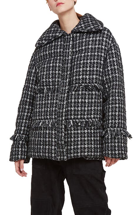 3 4 length puffer coat | Nordstrom