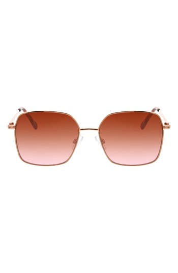 Bcbg 54mm Square Sunglasses In Pink