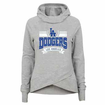 Men's Los Angeles Dodgers Mitchell & Ness Royal Head Coach Pullover Hoodie