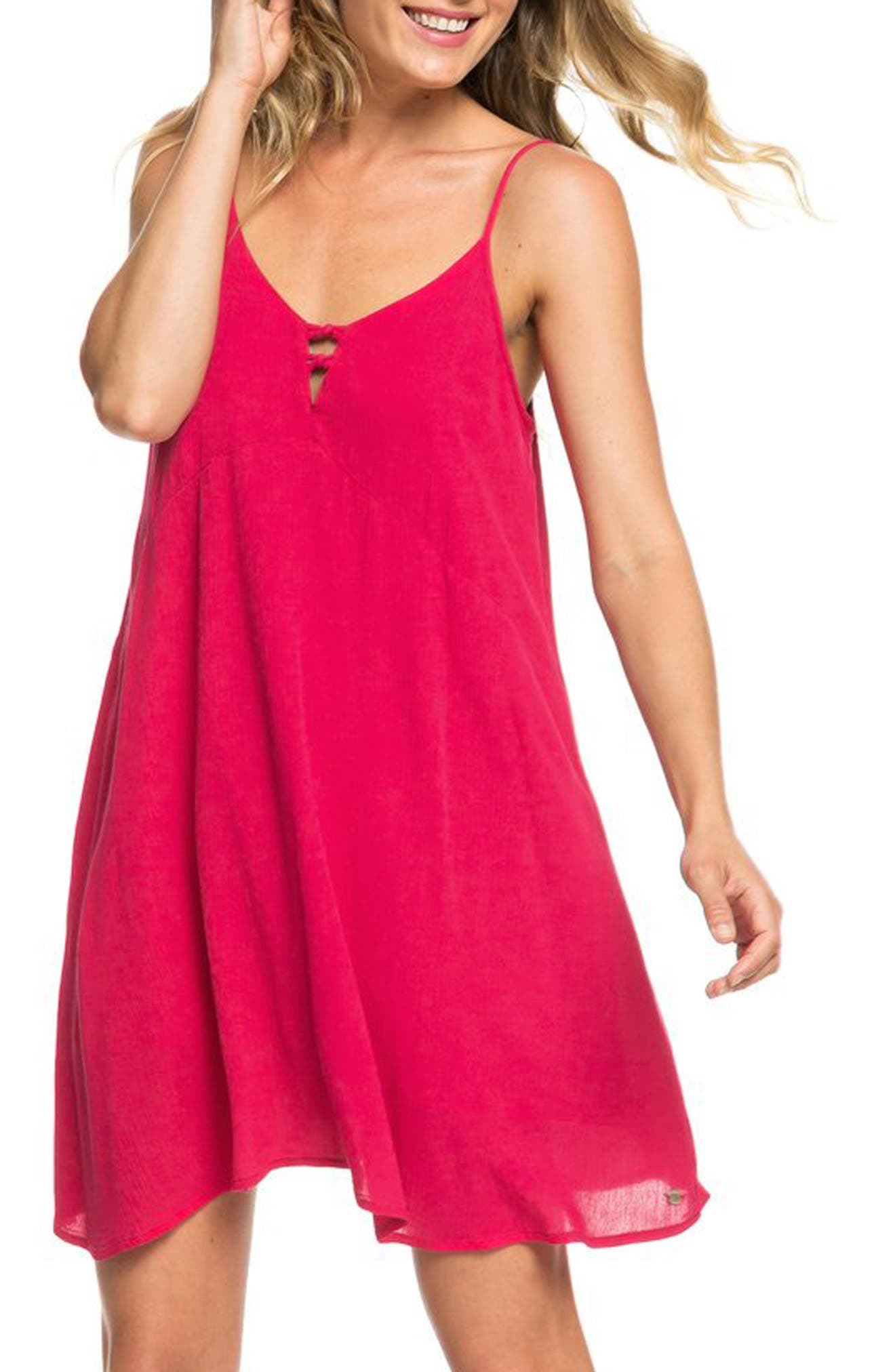 Roxy Full Bloom Swing Dress, Pink