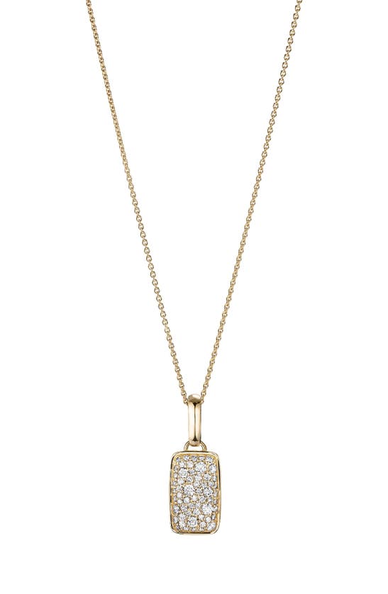 Shop Cast The Zem Lab Created Diamond Necklace In Gold