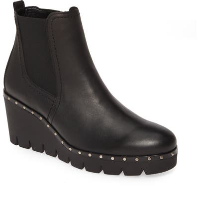 Gabor Wedge Bootie, Black
