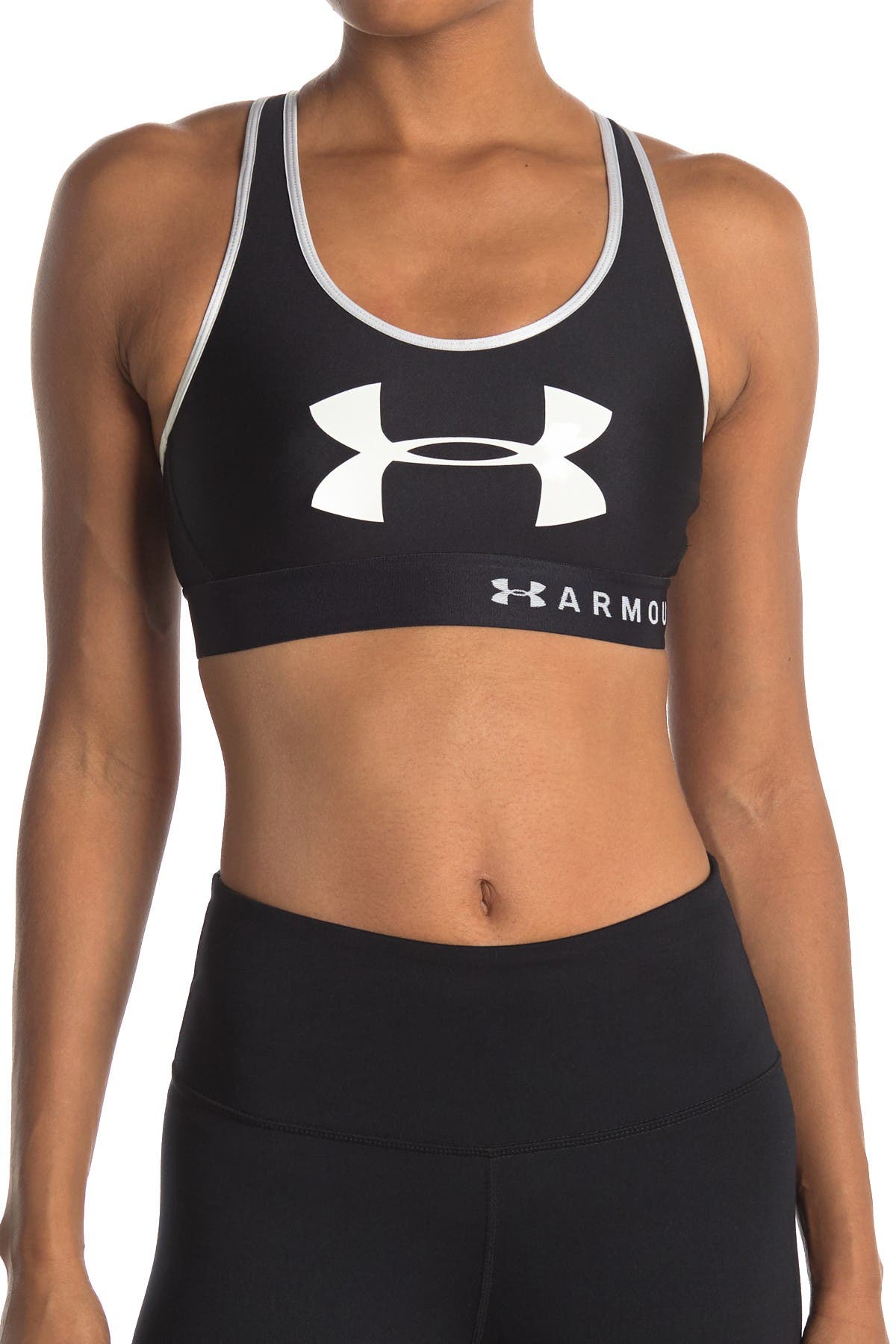 under armour mid keyhole sports bra