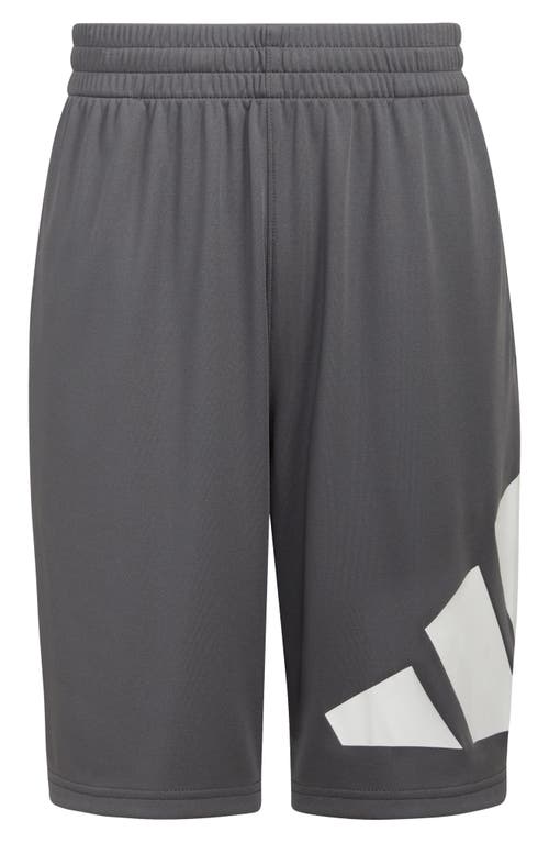 Shop Adidas Originals Adidas Kids' Athletic Shorts In Grey Five