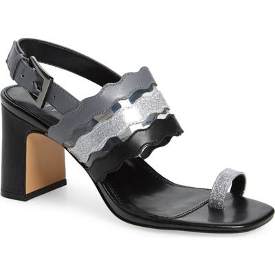 Katy Perry Sense Toe Loop Slingback Sandal, Black