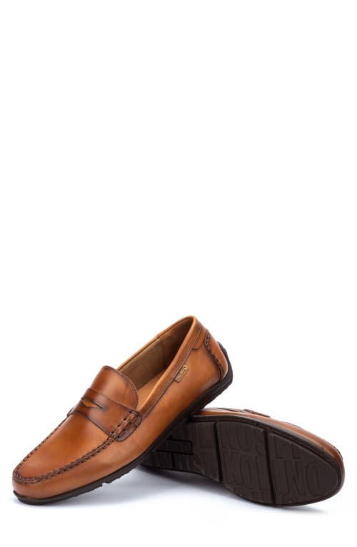 Pikolinos Conil Penny Loafer In Brandy