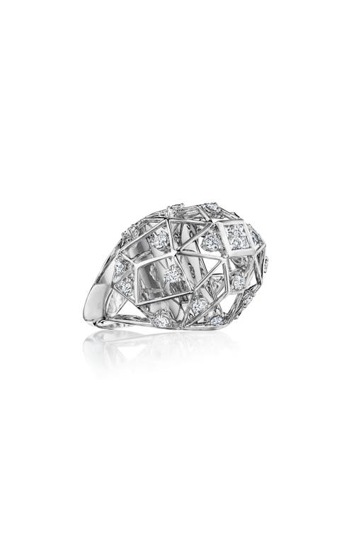 Hueb Estelar Diamond Cocktail Ring in White Gold at Nordstrom, Size 7