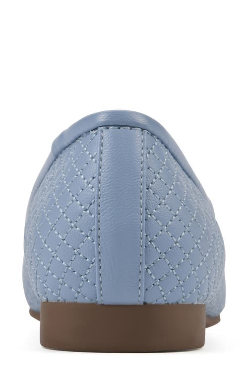 Cliffs By White Mountain Bessy Ballet Flat In Carolina/blue/smooth