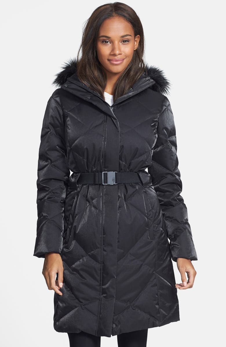 The North Face 'Metrolina' Down Parka with Removable Faux Fur Trim Hood ...