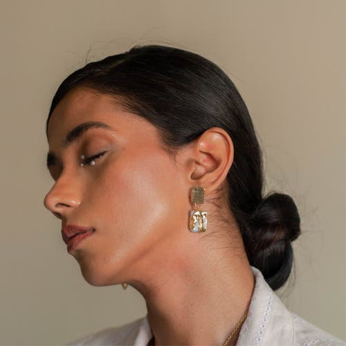 Dhwani Bhansal Zuri Drops In Gold Plated