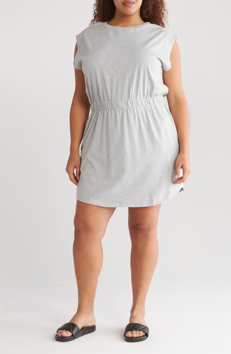 Cotton T-Shirt Dress (Plus)