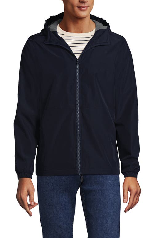 Lands' End School Uniform Rain Jacket In Classic Navy