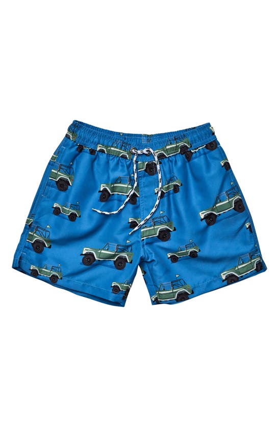 Shop Snapper Rock Surf Safari Volley Board Shorts In Blue