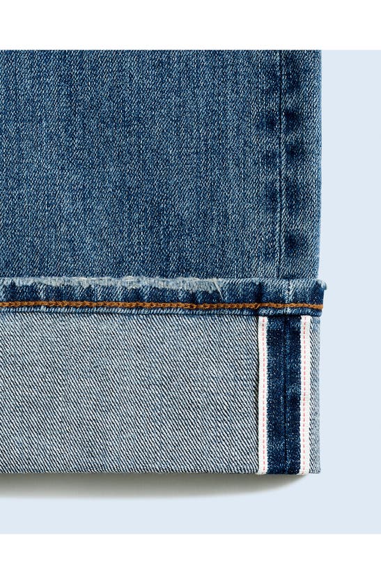 Madewell The 1991 Straight Leg Stretch Selvedge Jeans In Barrington Wash