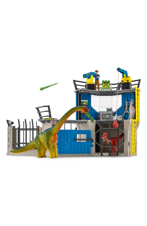 Schleich Large Dino Research Station 33-Piece Playset in Multi at Nordstrom