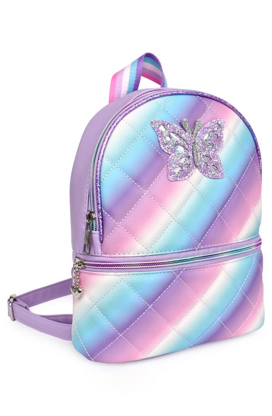 Shop Omg Accessories Kids' Butterfly Mini Backpack In Orchid