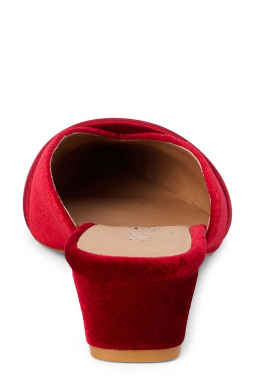 Shop Matisse Kellan Pointed Toe Mule In Red