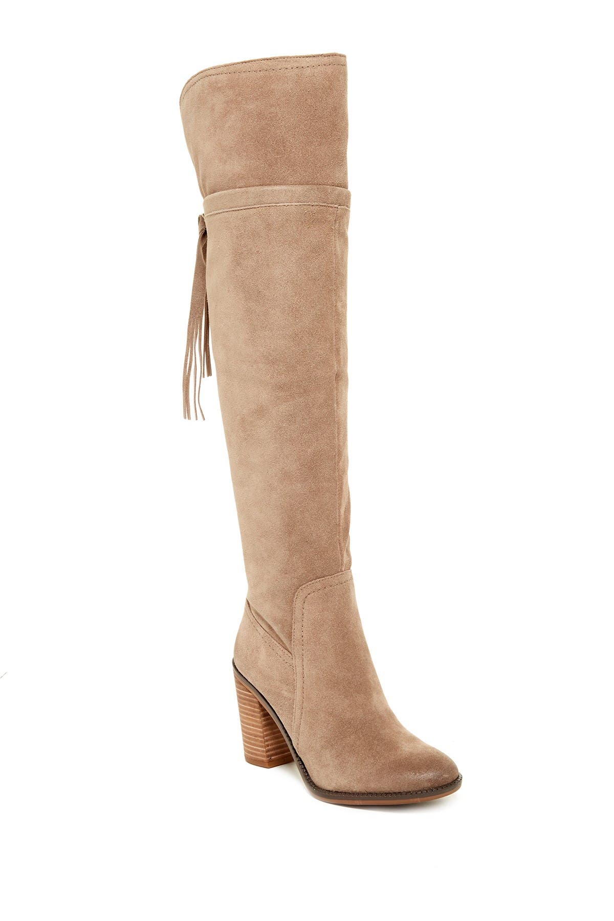 franco sarto over the knee suede boots