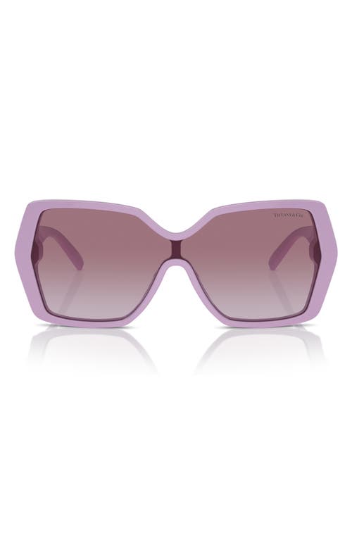 Tiffany & Co . 129mm Gradient Pillow Sunglasses In Pink