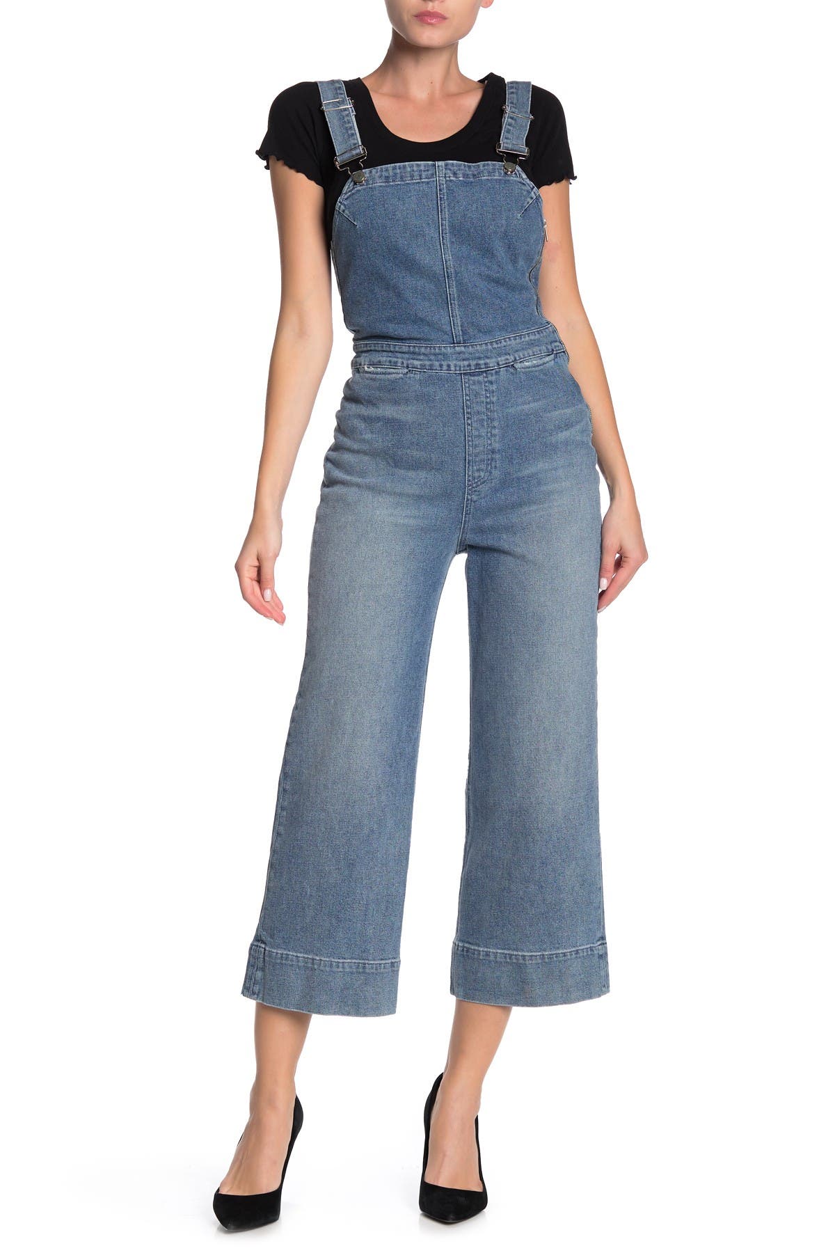 nordstrom denim jumpsuit