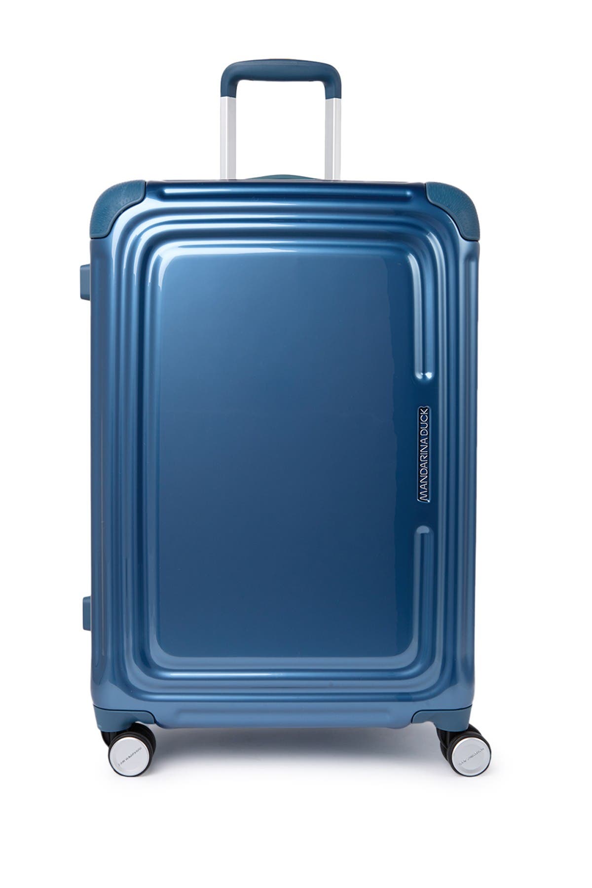 Mandarina Duck C-frame Medium Trolley Hardshell Luggage In Blue Mirage