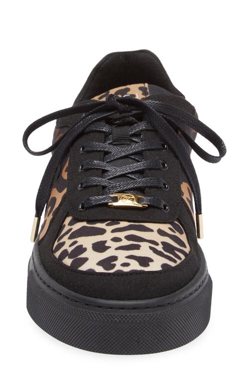 Shop Loci Classic Water Repellent Sneaker In Black/leopard/black